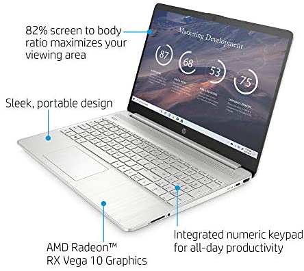 You are currently viewing HP 15 Laptop, AMD Ryzen 7 3700U Processor, 8 GB RAM, 256 GB SSD, HD Display, Windows 10 Home (15-ef0022nr, Natural Silver)